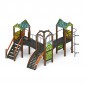 Игровой комплекс Городок (Город) - ДИК 2.01.3.03-01 - Игровой комплекс H=1200