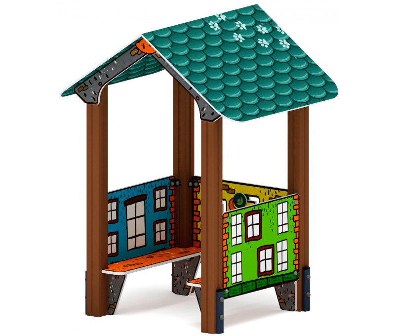 Беседка/домик Домик малый 3 (город) МФ 10.01.03-01